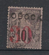 OBOCK - 1892 - N°YT. 28 - Type Alphée Dubois 30 Sur 10c - Oblitéré / Used - Oblitérés