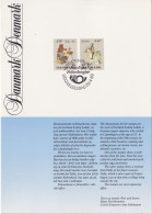 ET Sonderkarte  "Nordische Volkstrachten"        1989 - Cartas & Documentos