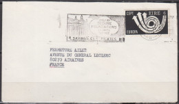 Irlande   EUROPA  CEPT   6p    SEUL  Sur  Lettre De BAILE  ATHA CLIATH  Dublin  Le 26 VI 1973   Pour 80270 AIRAINES - Briefe U. Dokumente