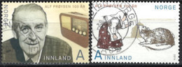Norwegen Norway 2014. Mi.Nr. 1860-1861, Used O - Used Stamps
