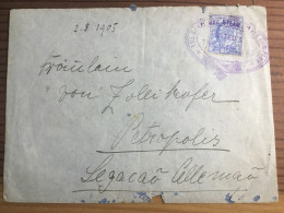 Grossbritannien 1905 Schiffspost Nach BrasilienR.M.S. ARAGON !!!!! - Storia Postale