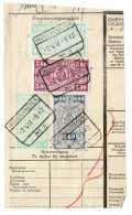 TR  241, 242, 250, 253  Sur Fragment Bulletin D'expedition, Obliterations Centrales Nettes INGELMUNSTER NO 2 - Used