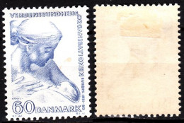 DENMARK 1960 WHO Regional Congress. Mother Feeding Baby. Single, MH - WGO