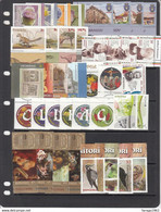 2016 Romania Collection Of  69 Different Stamps  + 15 Sheets MNH  @ 70% FACE VALUE - Full Years