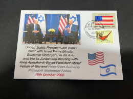 18-10-2023 (4 U 33) USA - President Biden Visit To Tel Aviv In Israel (during Gaza - Israel War) 18-10-2023 - Sonstige & Ohne Zuordnung