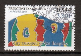 Frans Andorra Mi 570 Europa  Gestempeld - Used Stamps