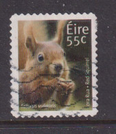 IRELAND  -  2011  Red Squirrel  55c  Self Adhesive  Used As Scan - Used Stamps