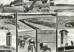 Motodrom Hockenheim / Baden Germany Postcard Motorcycle Speed Car Race Dunlop - Hockenheim