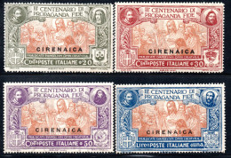1991 . CYRENAICA 1923 PROPAGANDA OF THE FAITH. # 1-4 MNH - Cirenaica