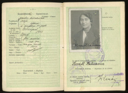 BUDAPEST 1927. Fényképes Útlevél Passport - Zonder Classificatie