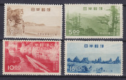 Japan 1949 Mi. 442-45 Nationalpark Yoshino-Kumano Complete Set, MH* - Neufs