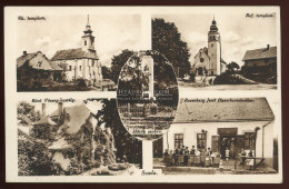 SZADA 1943. Régi Képeslap, Kastély, Rosenberg Kereskedése, - Hongarije