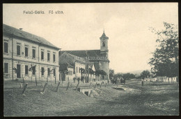 FELSŐGALLA 1928. Régi Képeslap - Hungary