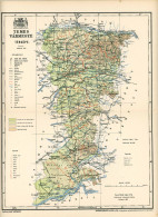 VÁRMEGYE TÉRKÉPEK - Gönczy (Pallas) 6db!  ERDÉLY   A/4 1897. Krassó-Szörény, Arad, Bihar, Szatmár, Szilágy, Temes - Zonder Classificatie