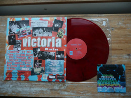 RARE 33 T LP VINYLE ROUGE RED + CD DANS POCHETTE VICTORIA RAIN EXEMPLAIRE NUMEROTE LA MACHINE A SOURDS NO PAYPAL !!! - Limitierte Auflagen