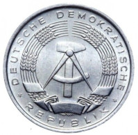 ( GERMANY ) REPUBLICA DEMOCRATICA DE ALEMANIA AÑO 1963 ( DDR ) MONEDAS DE 1 PFENNING  CECA-A  MONEDA DE ALUMINIO - 1 Pfennig