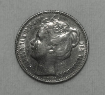 Silber/Silver Niederlande/Netherlands Wilhelmina, 1908, 1/2 Gulden VZ/XF - 1/2 Gulden