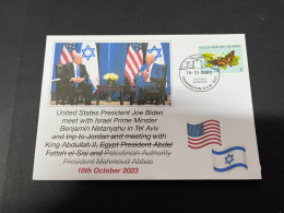 18-10-2023 (4 U 38) USA - President Biden Visit To Tel Aviv In Israel (during Gaza - Israel War) 18-10-2023 - Otros & Sin Clasificación