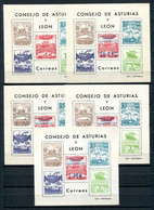 1937.ASTURIAS.NE17AL/NE21AL.NUEVOS.CATLOGO FILABO 300€ - Asturies & Leon