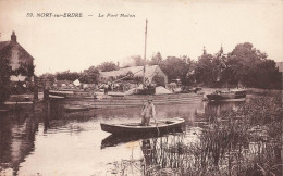 Nort Sur Erdre * Péniche Batellerie * Le Port Mulon * Chargement Ou Déchargement * Péniches Barge Chaland - Nort Sur Erdre