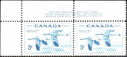 Canada 1955 "Protection And Conservation Of Animals In The Wild.Whooping Crane" 2v Zd Quality:100% - Ongebruikt