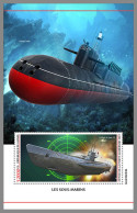 GUINEA REP. 2023 MNH Submarines U-Boote Sous-marins S/S - OFFICIAL ISSUE - DHQ2342 - Sous-marins
