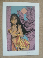 STALNER - ESMERALDA EN FÊTE - SERIGRAPHIE COULEURS N°85/100 SIGNEE – DL2000 - Serigraphies & Lithographies