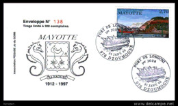 (0132) Mayotte FDC Longoni 31/01/98 - Otros & Sin Clasificación