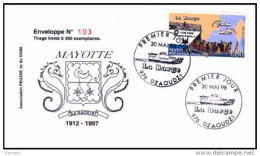 (0155) Mayotte FDC La Barge 30/05/98 - Altri & Non Classificati