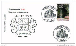 (0209) Mayotte FDC Cascade De Soulou 11/12/99 - Altri & Non Classificati