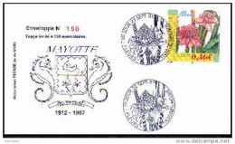 (0259) Mayotte FDC Les Fruits 22/09/01 - Altri & Non Classificati