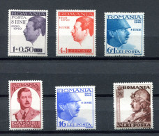 1940.RUMANIA.YVERT 597/602**.NUEVOS SIN FIJASELLOS.(MNH).CATALOGO 12€ - Unused Stamps