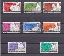 Chine 1964 La Série Complète 838 à 845, Industrie Chimique, 8 Timbres, Scan Recto Verso - Oblitérés