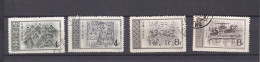 1956 , La Serie Complete,  Art De La Période De La Dynastie Tung Han, 4 Timbres 319 à 322 - Used Stamps