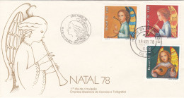 BRAZIL FDC 1687-1689,Christmas 1978 - FDC