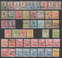 COLIS POSTAUX - 1944/1960 - YVERT N°1/17+19/26+28+31/47 OBLITERES - COTE = 240 EUR. - Used