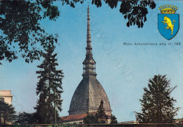 CARTOLINA  TORINO,PIEMONTE-MOLE ANTONELLIANA ALTA M.168-STORIA,MEMORIA,CULTURA,RELIGIONE,BELLA ITALIA,VIAGGIATA 1967 - Mole Antonelliana