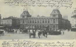 Bruxelles La Gare Du Nord  27-9-1905 - Transport (rail) - Stations