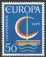 LIECHTENSTEIN 1966 - TEMA EUROPA - 1 SELLO - YVERT Nº 467** - 1966