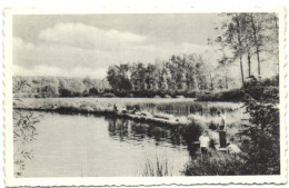 Fosses - Lac Et Plage De Babois - La Passerelle Des Pêcheurs Et La Digue - Fosses-la-Ville