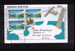 Chile 1994 Antarctica - Base Gral.Bernardo O'Higgins - Space / Weltraum ESA Project Interesting Postcard - South America