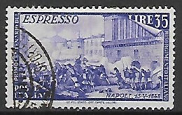 ITALIA 1948  ESPRESSI  RISORGIMENTO SASS. 32 USATO VF - Express/pneumatic Mail