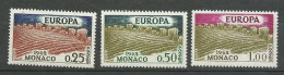 Monaco Europa 1962 N°  571  à 573       Neufs   * * B/ TB        Voir Scans          Soldes ! ! ! - 1962