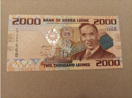 Billete De Sierra Leona De 2000 Leones, Año 2010, UNC - Sierra Leone