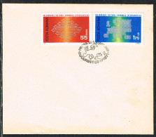 EUR71 L2 - ROUMANIE N° 2602/03 Sur Lettre Collaboration Culturelle Et économique Intereuropéen - Briefe U. Dokumente