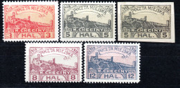 2004. POLAND. LOCAL 1919 M.CHESINY 5 ST. WITHOUT GUM LOT , POSSIBLY  REPRINTS/FAKES, - Nuevos