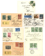 AUSTRIA / LIECHTENSTEIN : 1912/32 Lot Of 12 Covers. Vvf. - Sonstige & Ohne Zuordnung