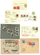 SERBIA : 1904/21 Lot 7 Covers. Vf. - Serbien