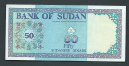 Sudan 50 Dinars 1992 - J/201 500274  - Laura 12105 - Sudan