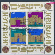 Israel Block8 (kompl.Ausg.) Gestempelt 1971 Stadttore Von Jerusalem (10252278 - Gebraucht (ohne Tabs)